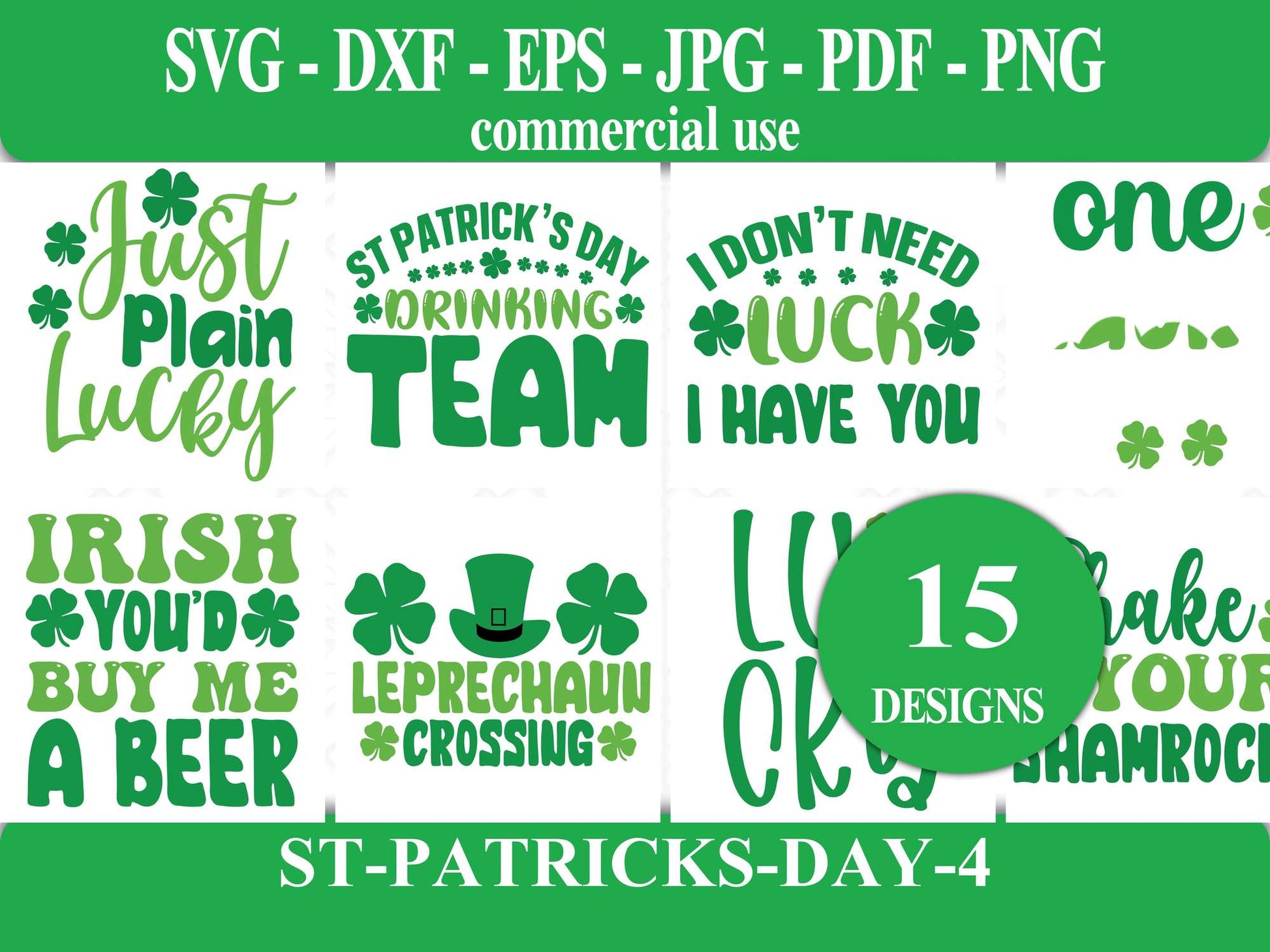 St Patricks Day 4 SVG - CraftNest - Digital Crafting and Art