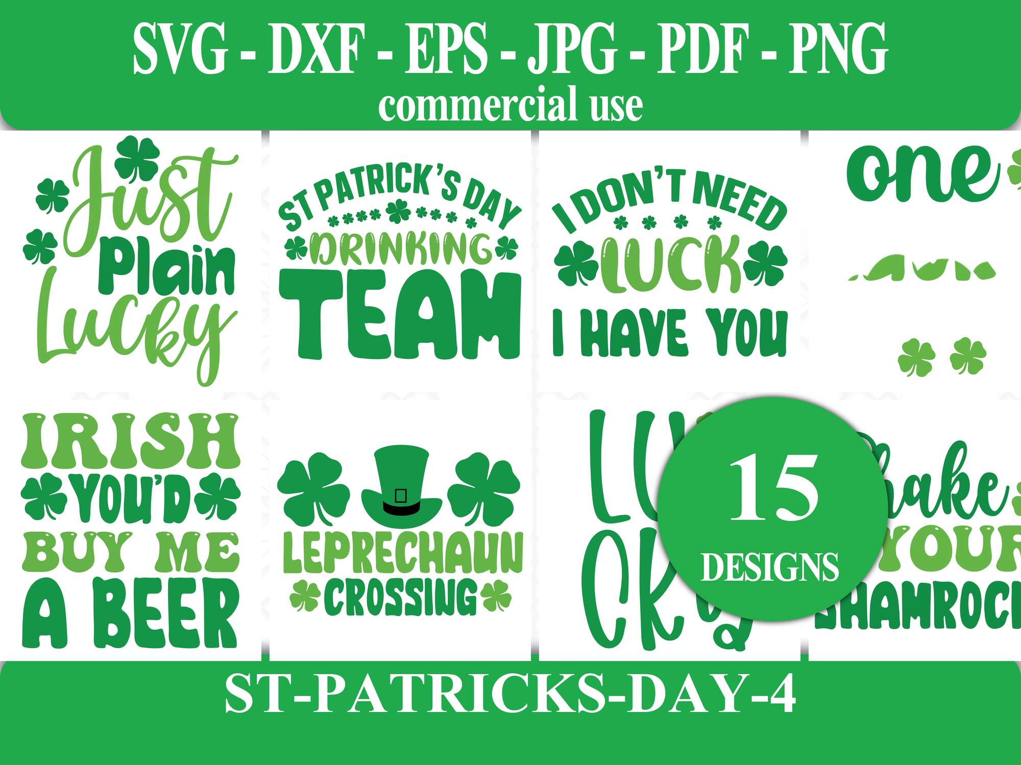 St Patricks Day 4 SVG - CraftNest - Digital Crafting and Art