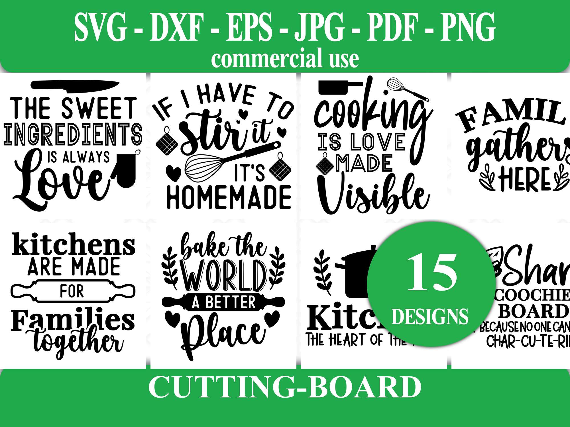 Cutting Board SVG - CraftNest - Digital Crafting and Art