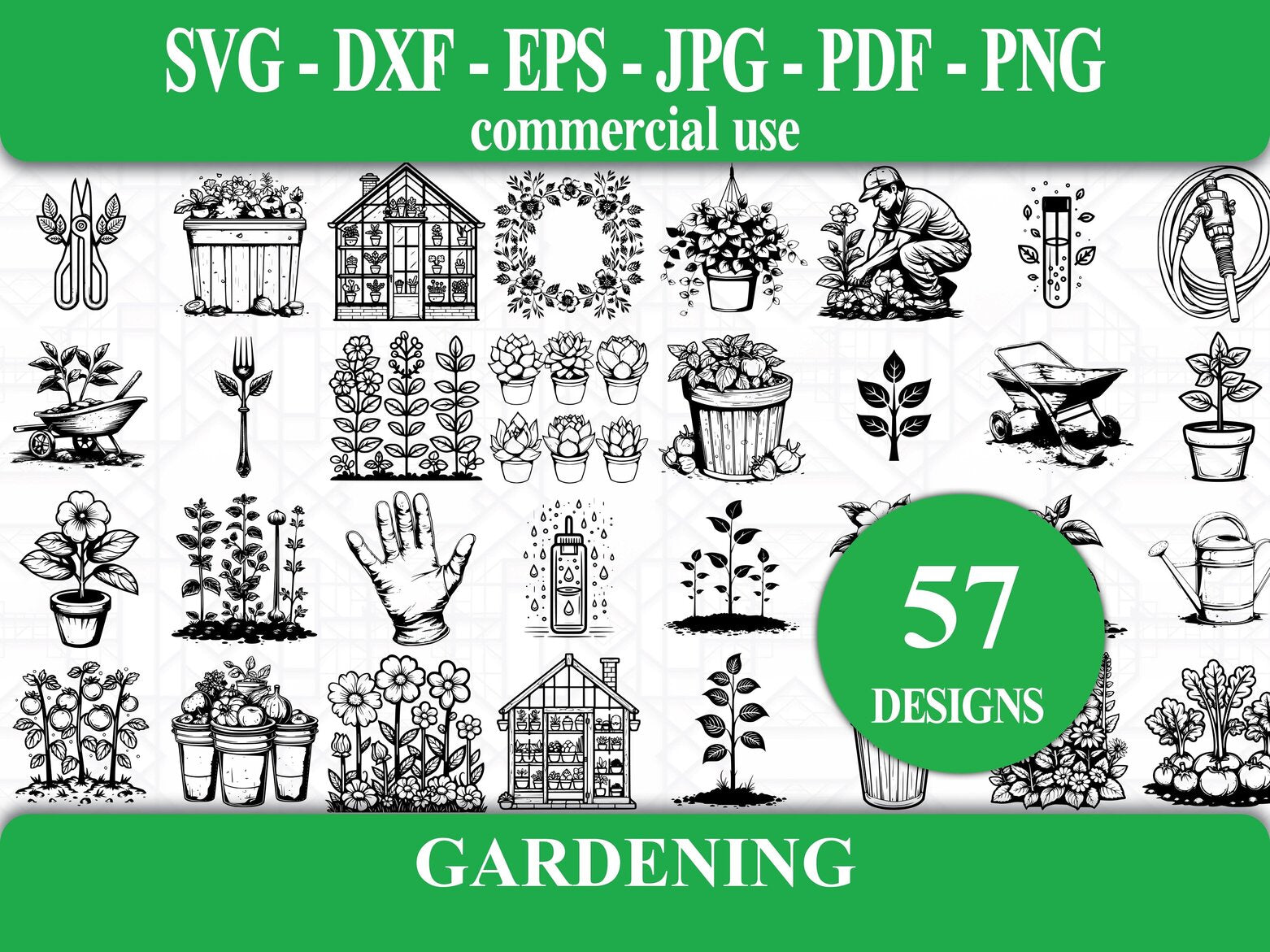 Gardening SVG Bundle - CraftNest - Digital Crafting and Art