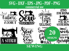 Sewing SVG - CraftNest - Digital Crafting and Art