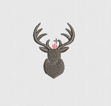 Deer Embroidery Design