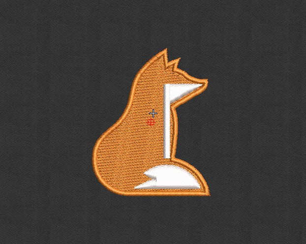 Fox Embroidery Design