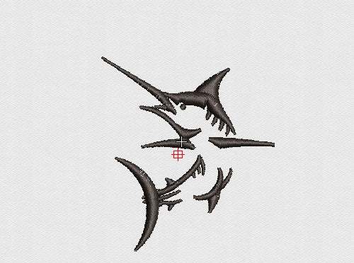 Fish Embroidery Design