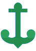 Big Anchor Embroidery Design