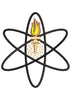 Science Flame Embroidery Design