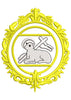 Lamb Gold Embroidery Design