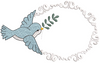 Sparrow Embroidery Design