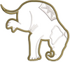 Elephant Embroidery Design