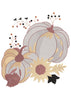 Wild Pumpkin Embroidery Design