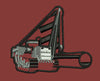 Chainsaw Power Tool Embroidery Design
