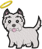 Dog Embroidery Design