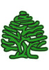 P Tree Embroidery Design