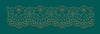 Ornate Four Petal Festoon Lace Embroidery Design