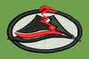 Volcano Embroidery Design