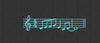 Music Embroidery Design