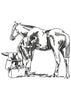 Horse Shoeman Embroidery Design