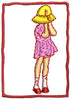 Littlegirl Embroidery Design
