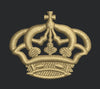 Light Brown Crown Embroidery Design