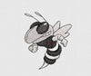 Bee Embroidery Design