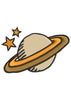 Saturn Embroidery Design