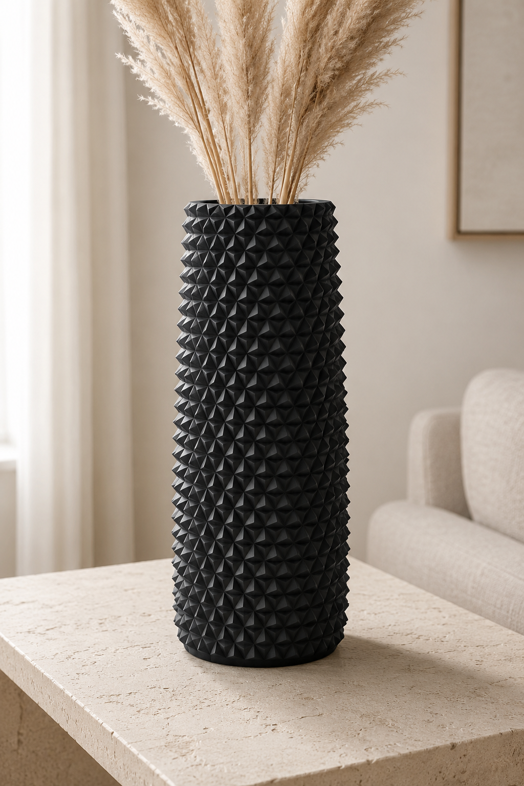 Spiked Triangle Decor Print STL File