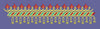 Lattice Cross Stitch Geometric Border Embroidery Design