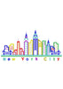 New York City Embroidery Design