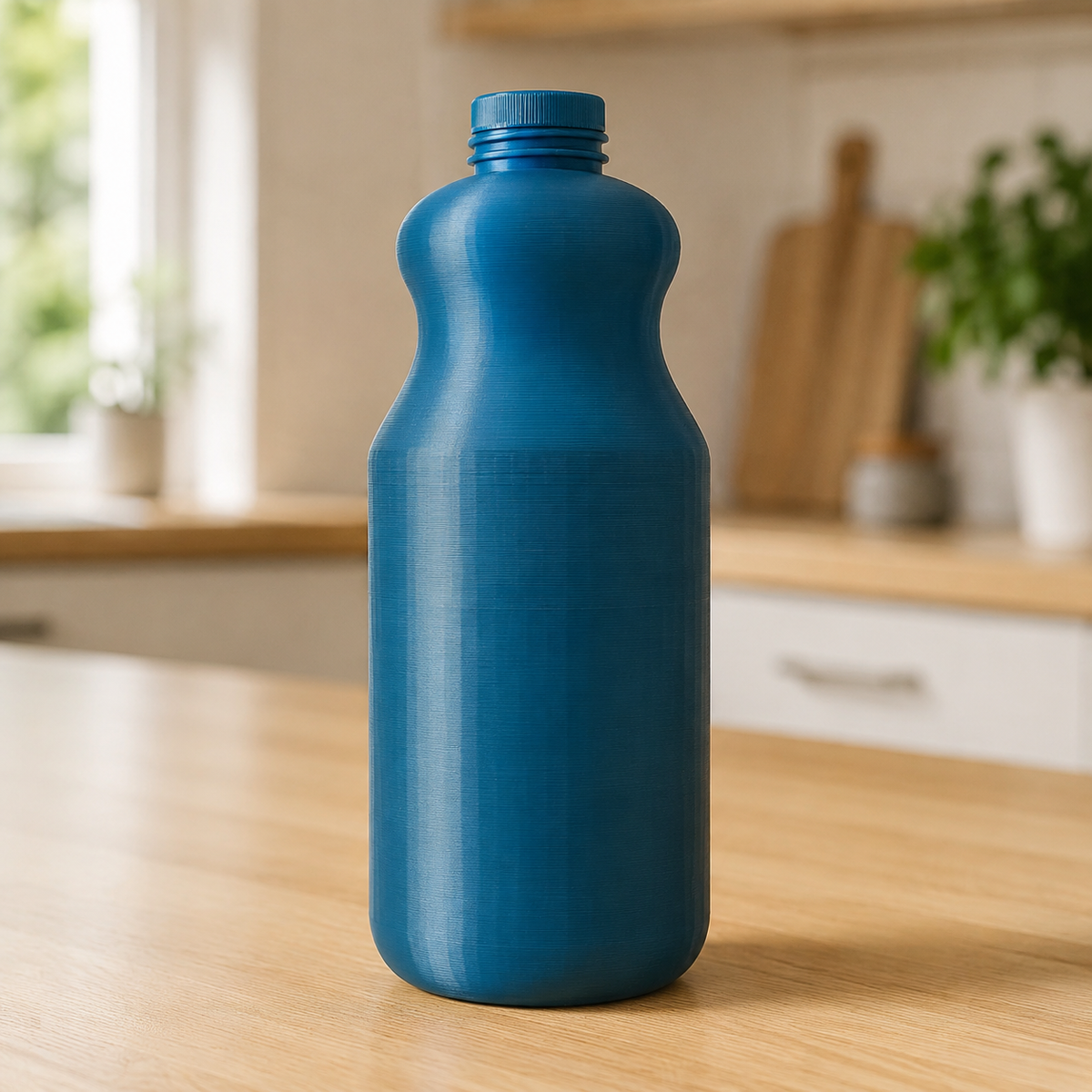 3D Printable Water Bottle Print STL File