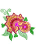 Tingi Flower Embroidery Design