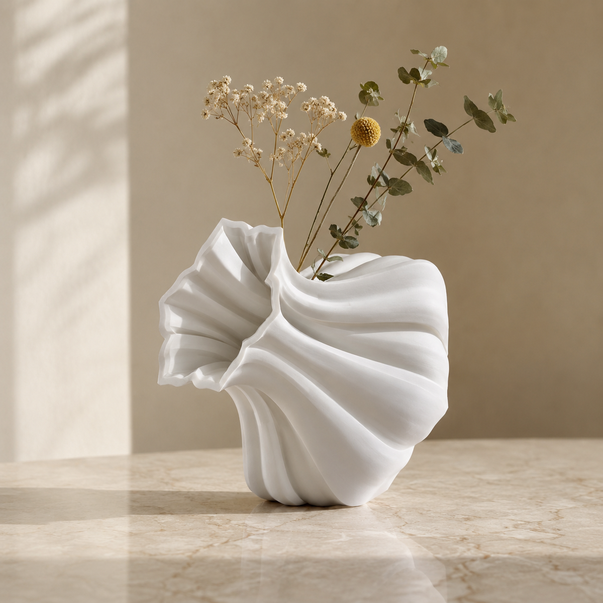 Star Shaped Decorative Vase Print STL File