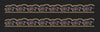 Sapphire Daisy Scallop Trim Embroidery Design