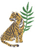 Lion Of Asia Embroidery Design