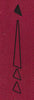 Geometric Stack Triangular Outline Embroidery Design