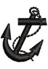 Anchor Embroidery Design
