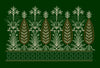Emerald Paisley Grove Embroidery Design
