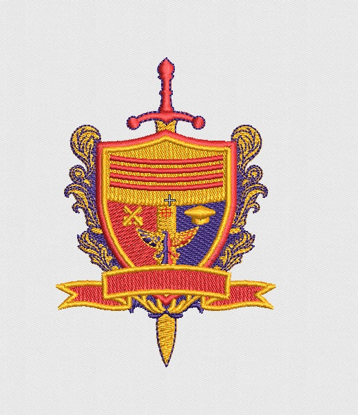 Swords Embroidery Design