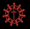 Decorated Cross Embroidery Design