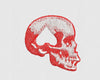 Skull Embroidery Design