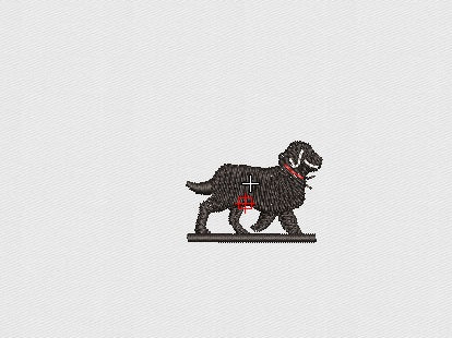 Dog Embroidery Design