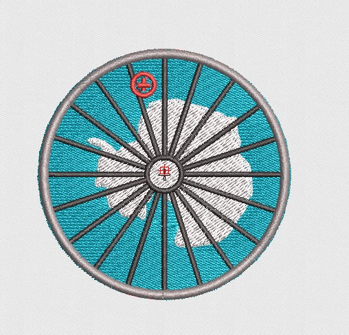 Tyre Embroidery Design