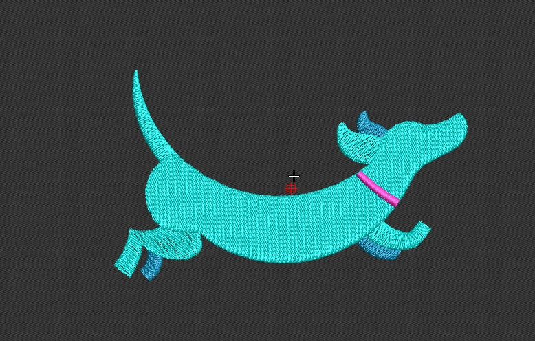 Dog Embroidery Design