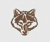 Wolf Embroidery Design