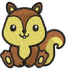 Squirrel Embroidery Design
