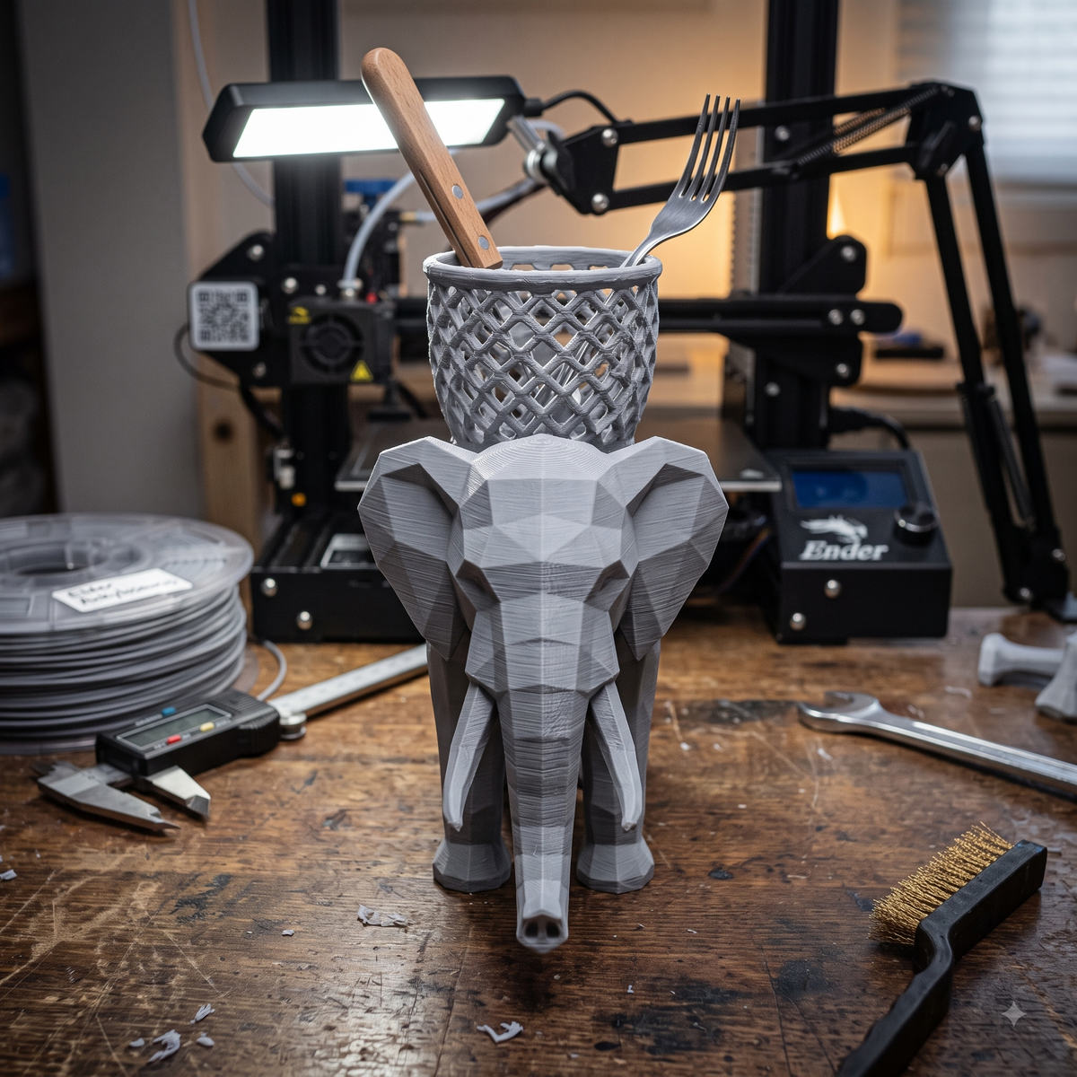 Elephant Drainer Sink Strainer Print STL File
