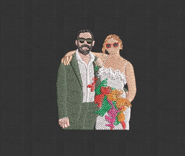 Men Embroidery Design