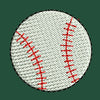 Base Ball Embroidery Design