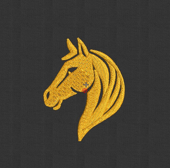 Horse Embroidery Design