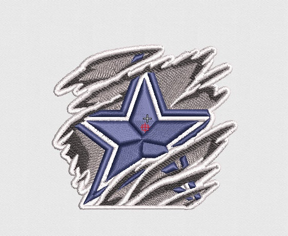 Star Embroidery Design