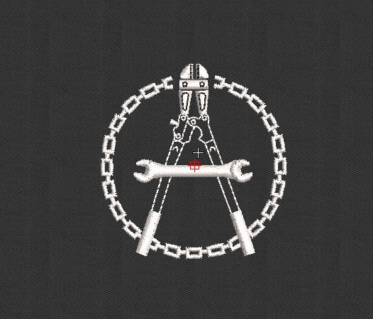Screwdriver Embroidery Design